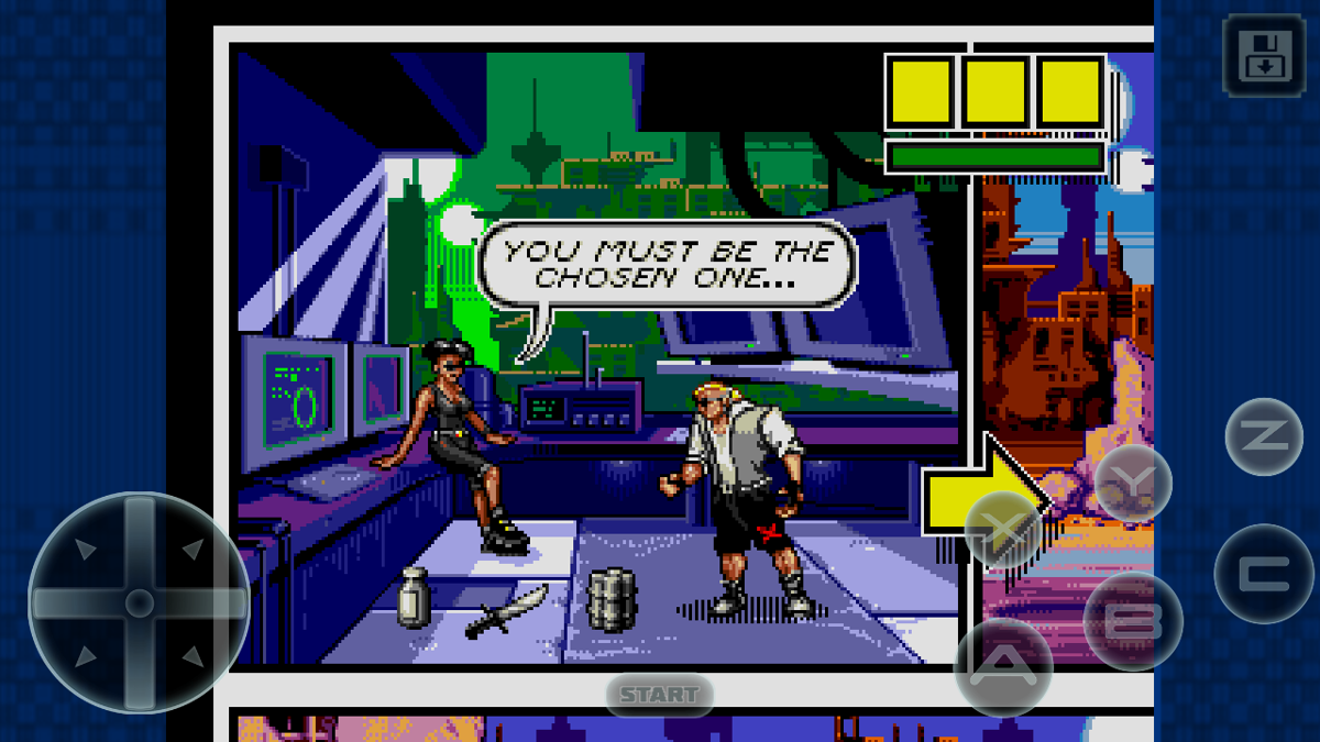 Comix Zone screenshot 3 for Sega Genesis